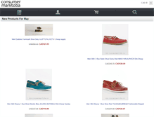 Tablet Screenshot of consumermanitoba.ca